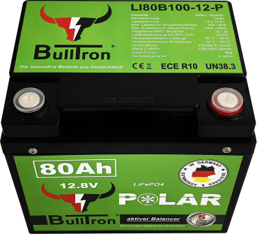 12,8V 80Ah Bulltron
