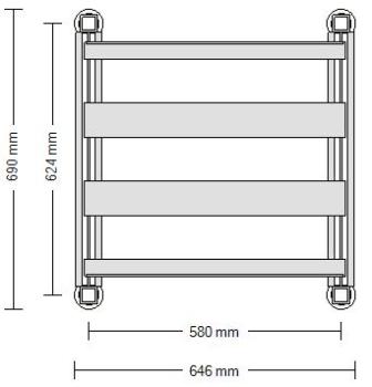 Etagengestell für 18x Firstpower 12V 80Ah Batterien