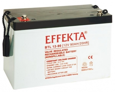 Effekta Blei-Vlies-Batterie BTL12-80 12V 80Ah