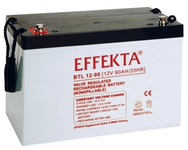 Effekta Blei-Vlies-Batterie BTL12-90 12V 90Ah