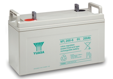 Yuasa NPL200-6 6V 200Ah  M10 Longlife Batterie
