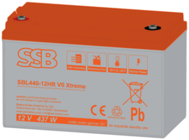 SSB SBL440-12HR 12V 100Ah