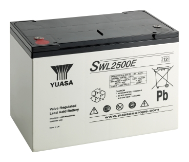 Yuasa SWL2500E Hochleistungsakku 12V 90Ah 2500W