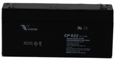 Vision CP632 6Volt 3,2Ah