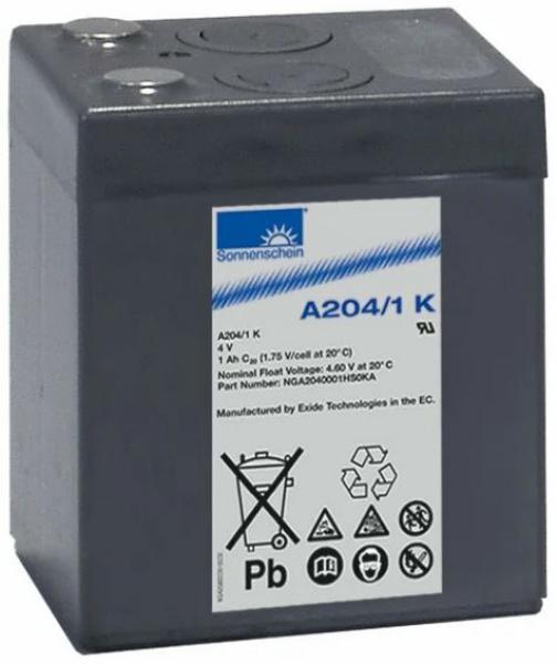 Exide A204/1S 4V 1Ah Gel-Batterie