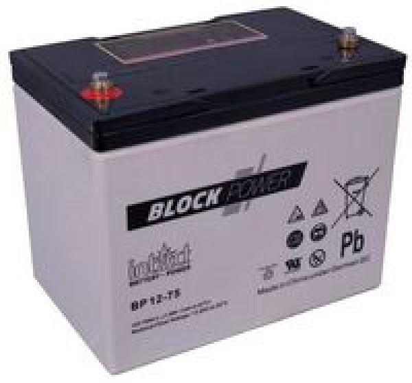 BP12-75 12V 75Ah (nominal)