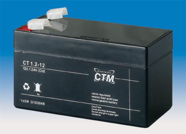 12V 1,2Ah VdS 12V 1,2Ah VdS