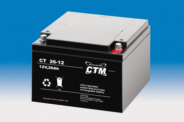 CTM CT26-12 12V 26Ah