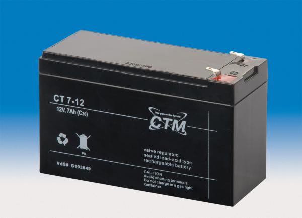 CTM CT7-12 12V 7Ah VdS