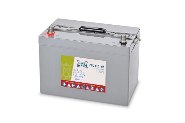 CTM CTC110-12 12V 110Ah A-Terminal / M6