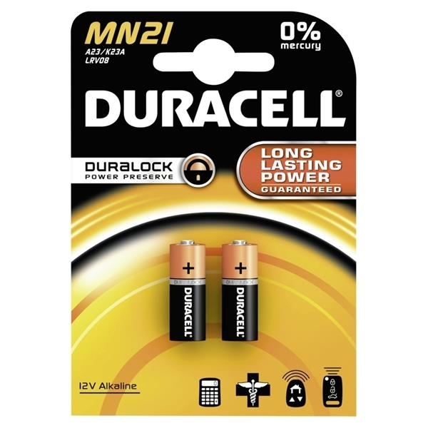 Duracell Alkaline MN21 Security Spezial 12V