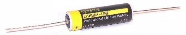 Dynamis Lithium 130/P AA 3,6 V mit axialen Drähten