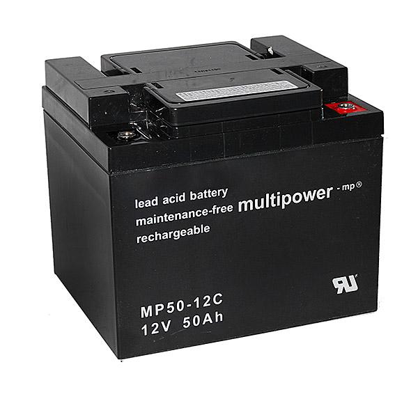 multipower mp50-12C Bleiakku, zyklenfest multipower mp50-12C Bleiakku, zyklenfest
