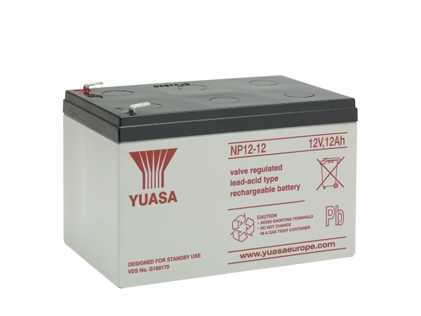 Yuasa NP12-12 12V 12Ah 6,3mm