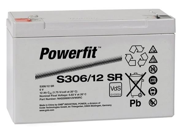 Exide / Sonnenschein Powerfit S306/12SR 6V 12,0Ah