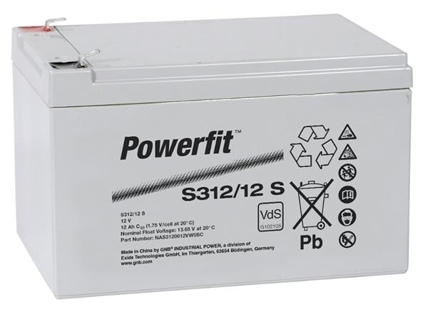 12V 12Ah Powerfit S312
