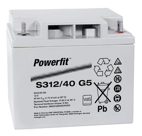 Powerfit 12V 40Ah AGM