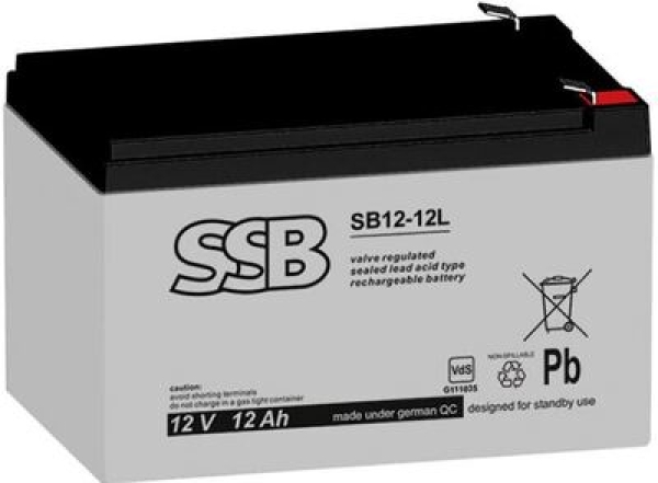 SSB SB12-12L 12V 12AH