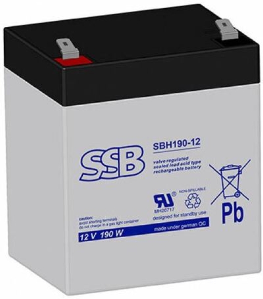 SBH 190-12 SSB AGM-Batterie