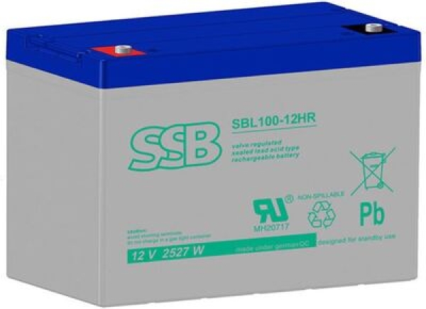 SSB Bleiakku SBL 100-12HR hochstromfähig, longlife