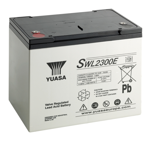 Yuasa SWL2300 Hochleistungsakku 12V 78Ah 2300W Yuasa SWL2300 Hochleistungsakku 12V 78Ah 2300W