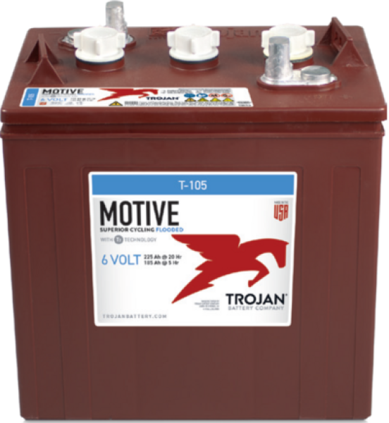 Trojan T105 Batterie Trojan T105 Batterie