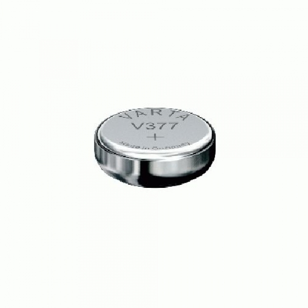 Varta 377 Uhrenknopfzelle Silberoxid