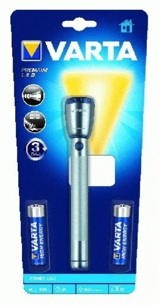Varta 17635 Taschenlampe Premium Light 2AA LED