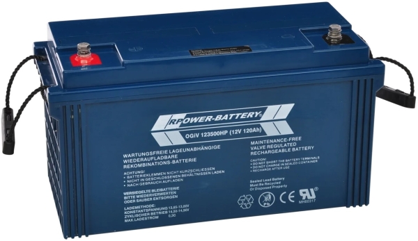 RPower OGiV123500HP 12V 120Ah 475W USV-Akku